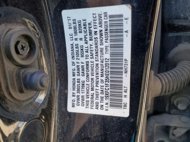2017 Honda Civic ex