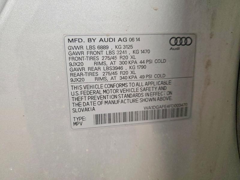 2015 Audi Q7 Prestige