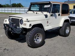 Jeep salvage cars for sale: 1997 Jeep Wrangler / tj Sahara