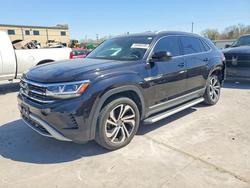 Volkswagen salvage cars for sale: 2020 Volkswagen Atlas Cross Sport sel Premium