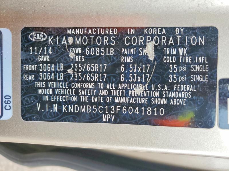 2015 KIA Sedona