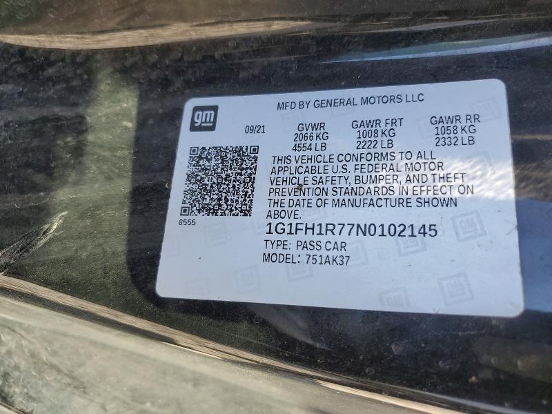 2022 Chevrolet Camaro ss