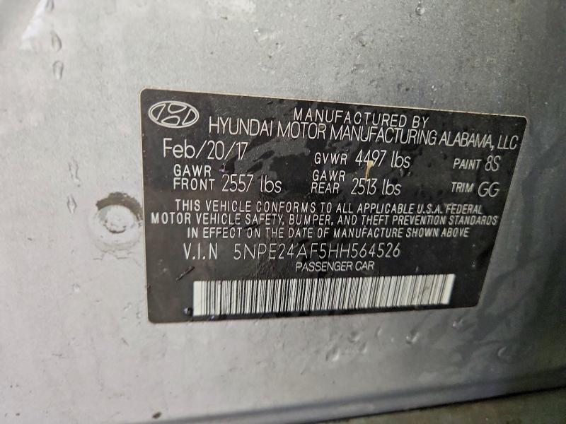 2017 Hyundai Sonata Base