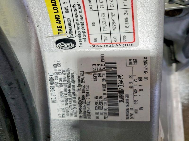 2012 Ford Fusion se