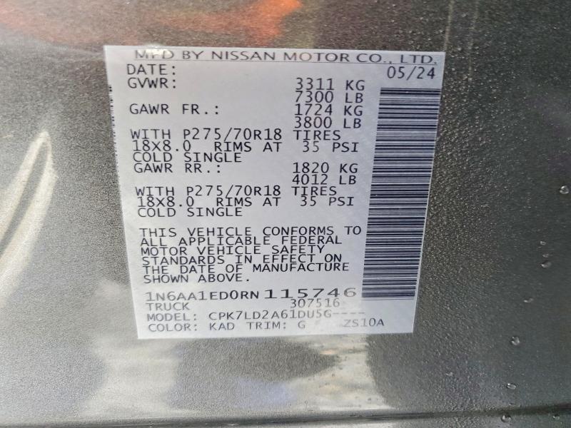 2024 Nissan Titan SV
