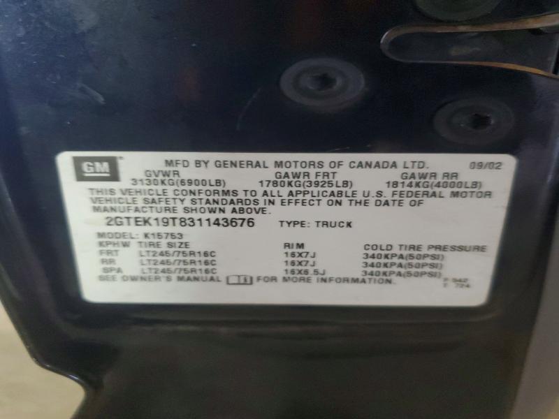 2003 GMC New Sierra K1500