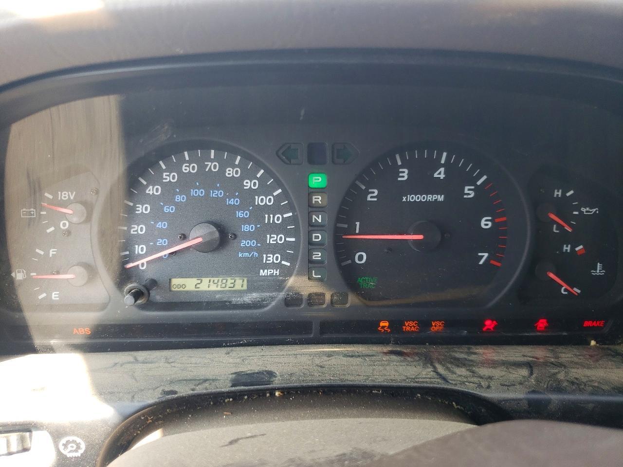 2001 Toyota Land Cruiser Base