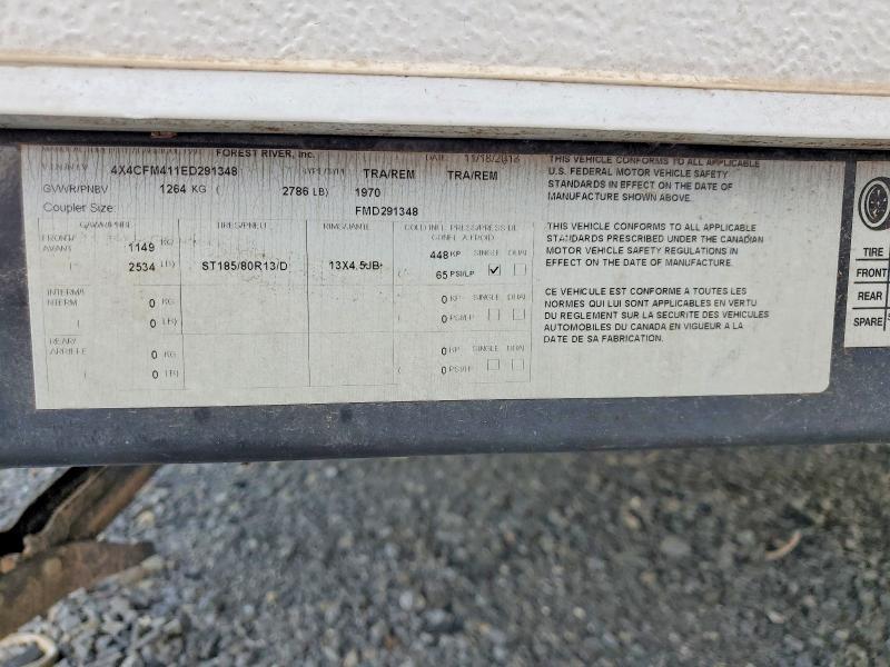 2014 Forest River Rockwood Freedom Tent Camper