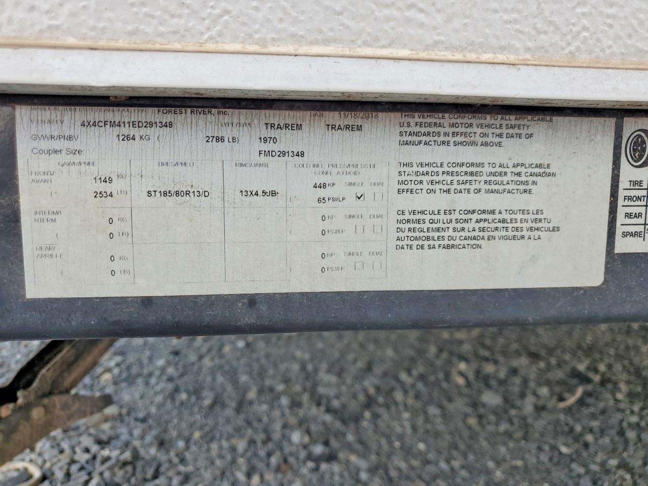 2014 Forest River Rockwood Freedom Tent Camper