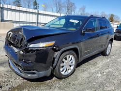 Jeep salvage cars for sale: 2015 Jeep Cherokee Limited
