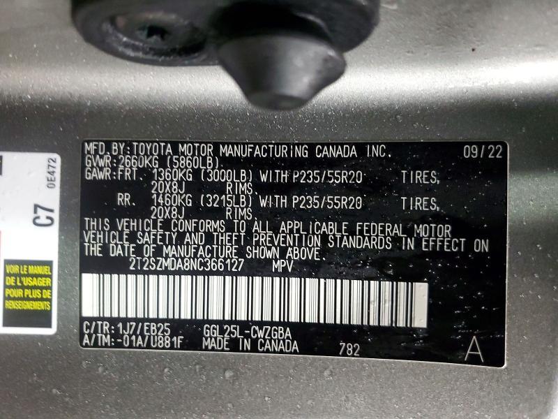 2022 Lexus Rx 350 f Sport