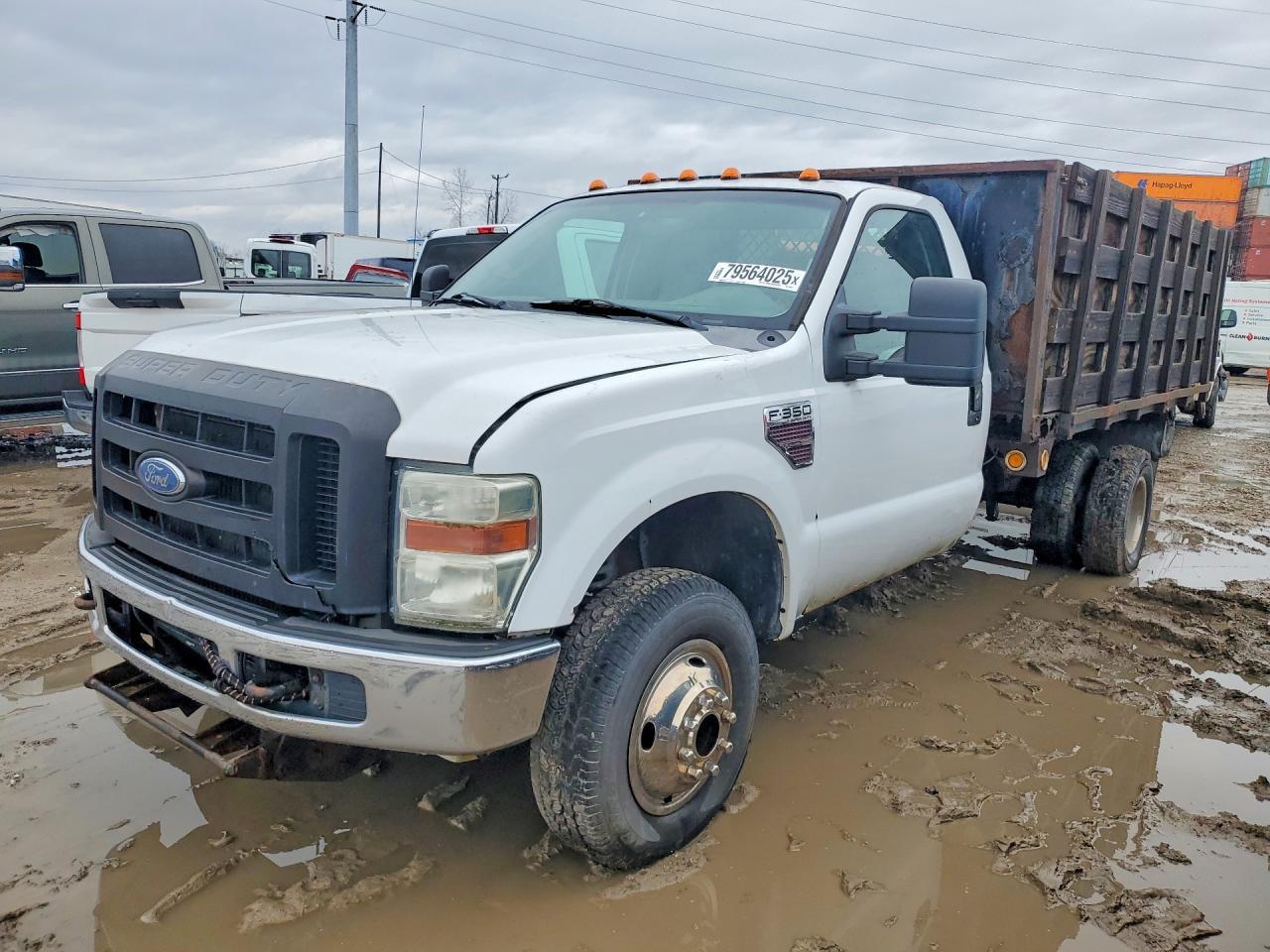 2008 Ford F350 Super Duty Flatbed Truck