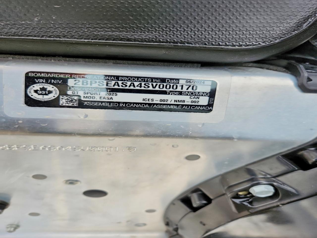 2025 Bombardier GTS5815