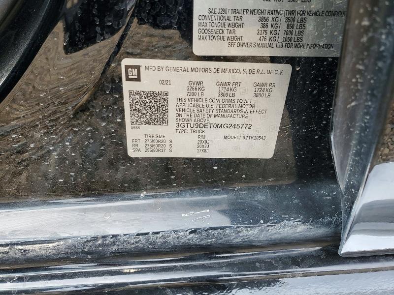 2021 GMC Sierra K1500 slt