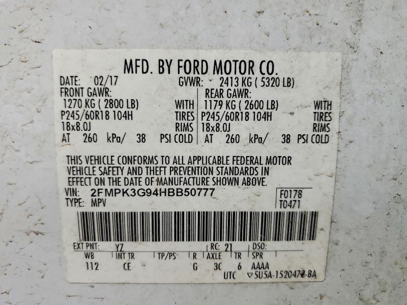 2017 Ford Edge se