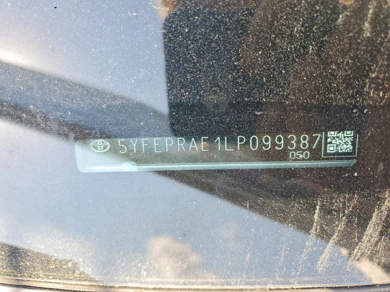 2020 Toyota Corolla le