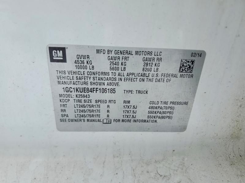 2015 Chevrolet Silverado K2500 Heavy Duty