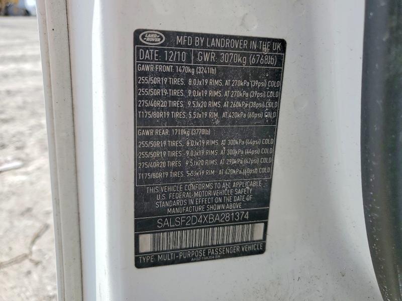 2011 Land Rover Range Rover Sport hse