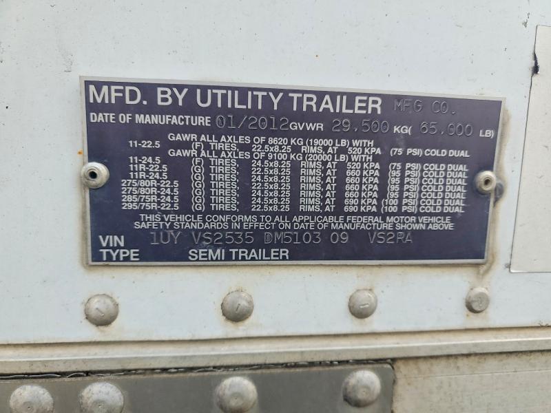 2013 Utlity Trailer Trailer