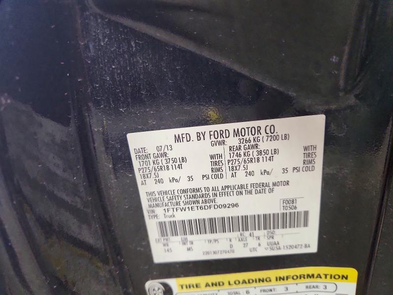 2013 Ford F150 Supercrew