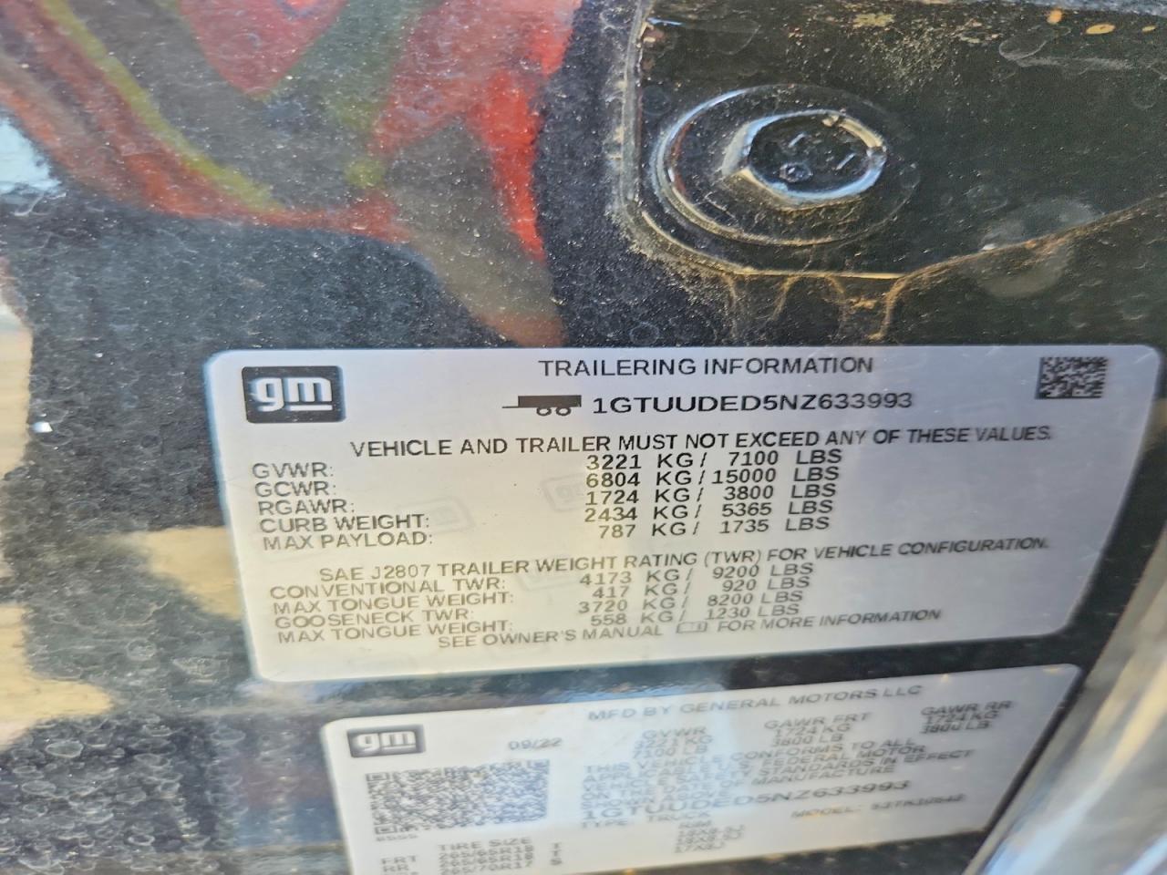 2022 GMC Sierra K1500 SLT