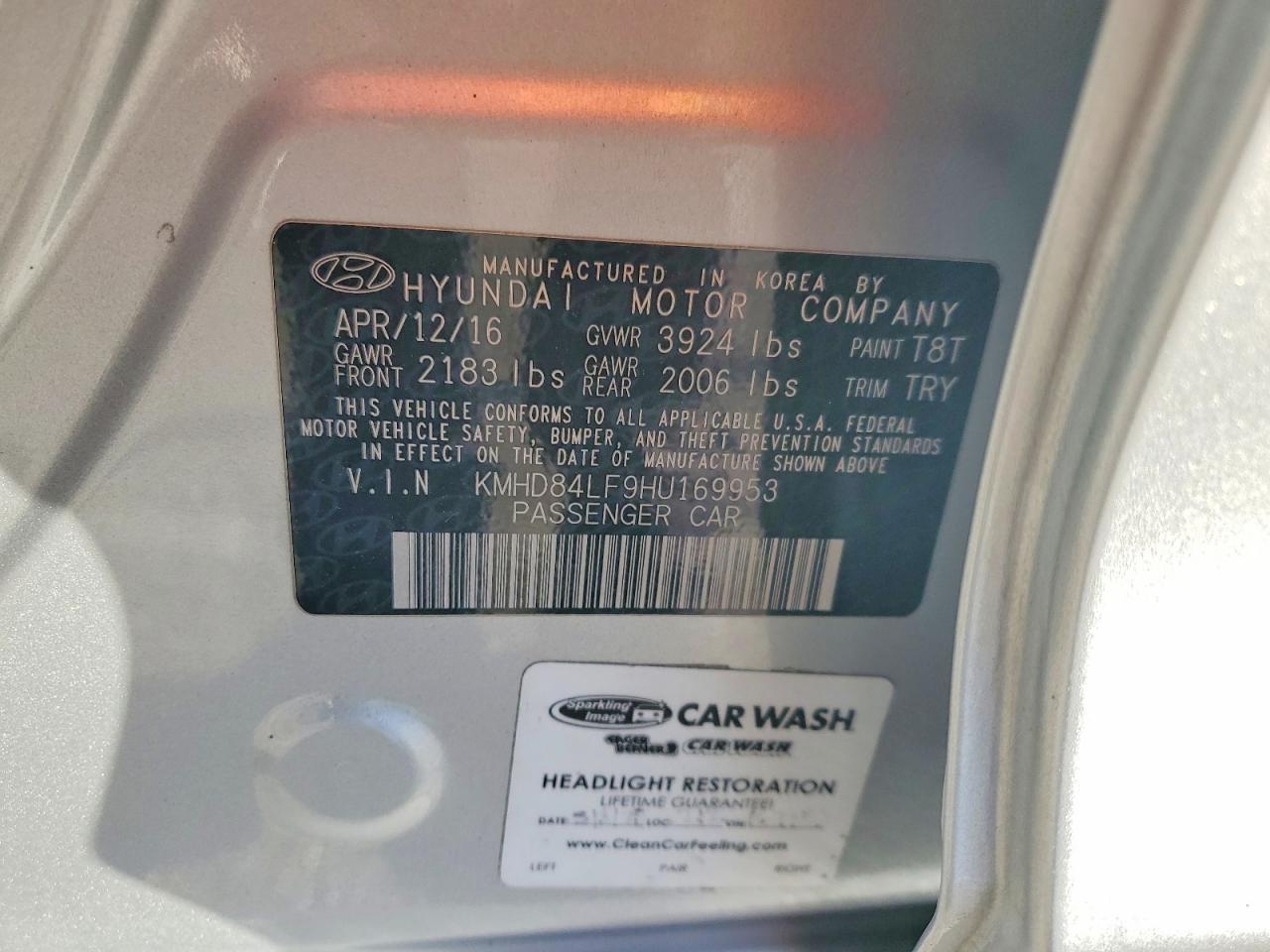 2017 Hyundai Elantra Limited