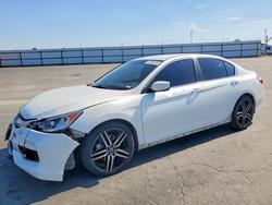 Honda salvage cars for sale: 2017 Honda Accord Sport