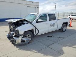 Salvage trucks for sale at Farr West, UT auction: 2014 GMC Sierra K1500 SLE
