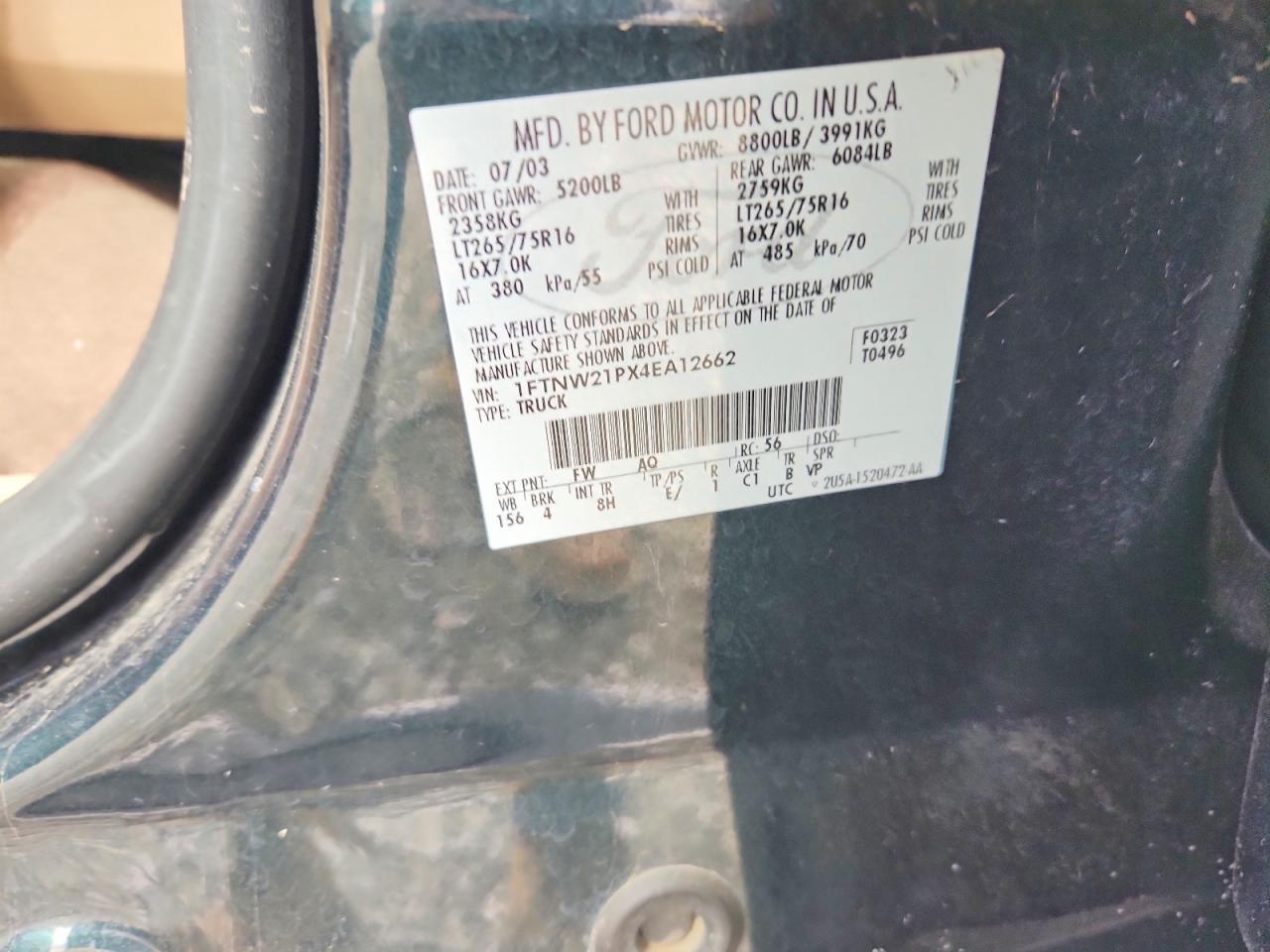 2004 Ford F-250