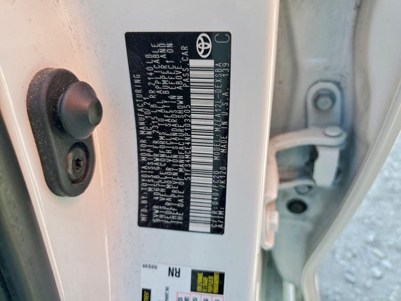 2022 Toyota Corolla se