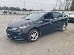 Chevrolet salvage cars for sale: 2017 Chevrolet Cruze lt