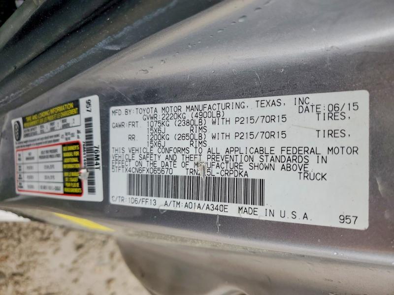 2015 Toyota Tacoma Base