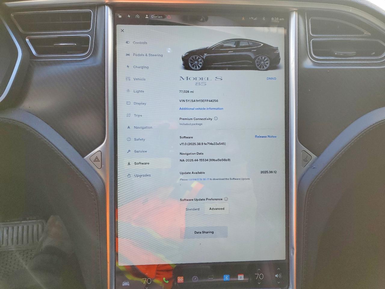 2014 Tesla Model s