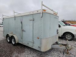 Salvage trucks for sale at Mcfarland, WI auction: 2001 Roadmaster Enclosed Cargo Trailer