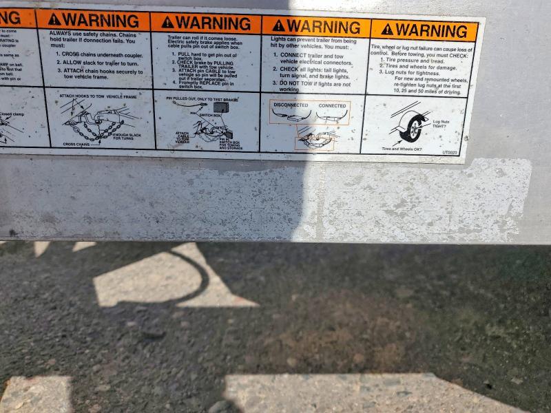 2020 Alcom Llc Enclosed Cargo Trailer