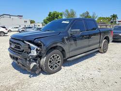 Salvage trucks for sale at Opa Locka, FL auction: 2022 Ford F150 Supercrew