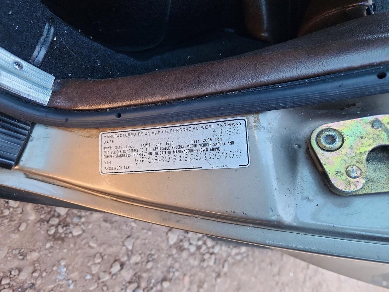 1983 Porsche 911 sc