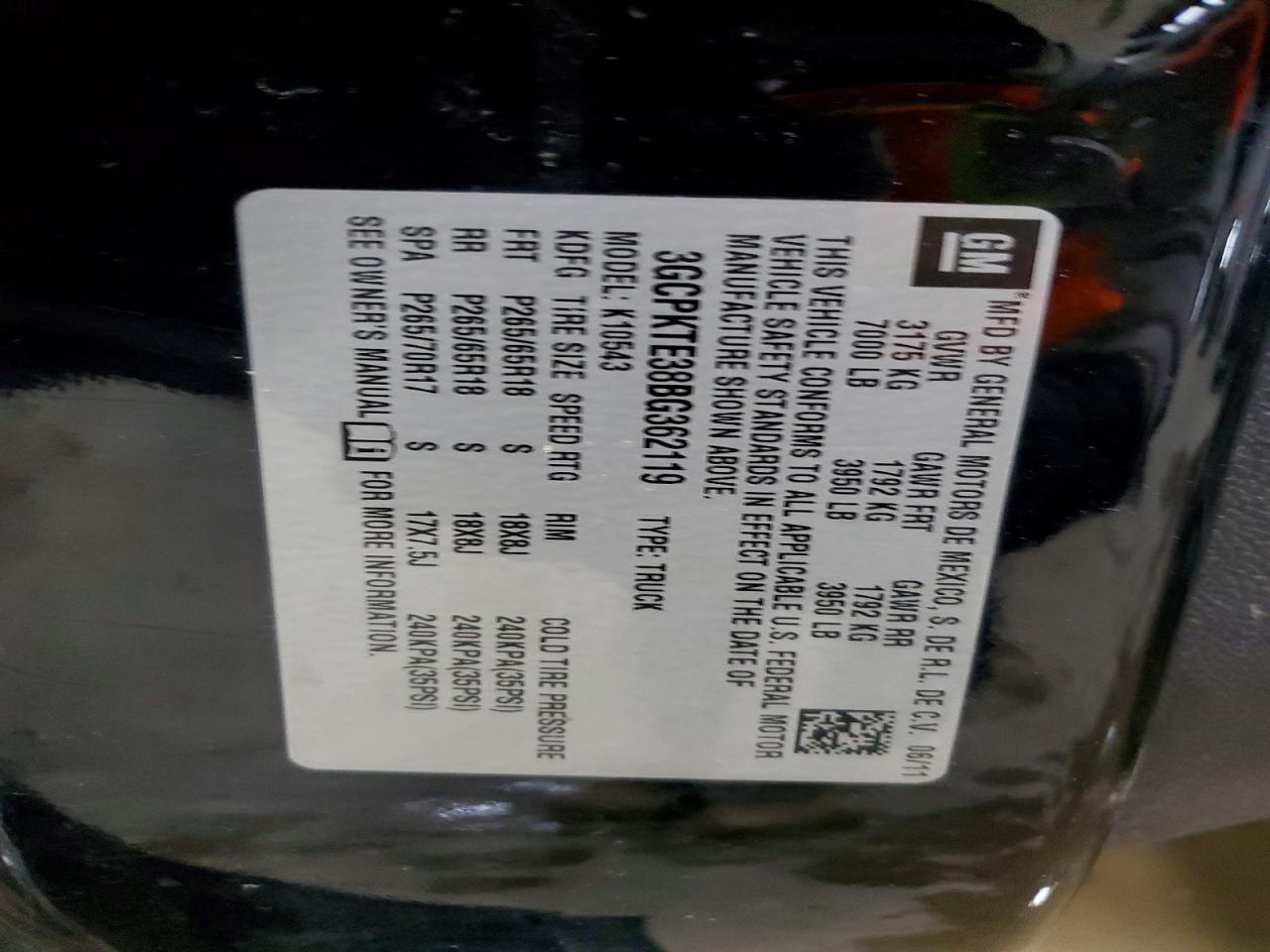 2011 Chevrolet Silverado K1500 LTZ