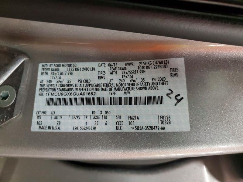 2016 Ford Escape se