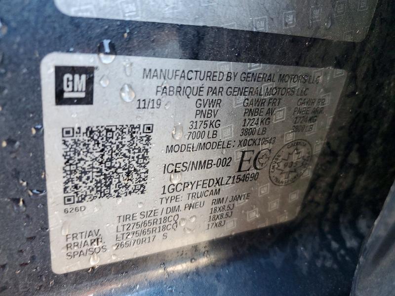 2020 Chevrolet Silverado K1500 LT Trail Boss