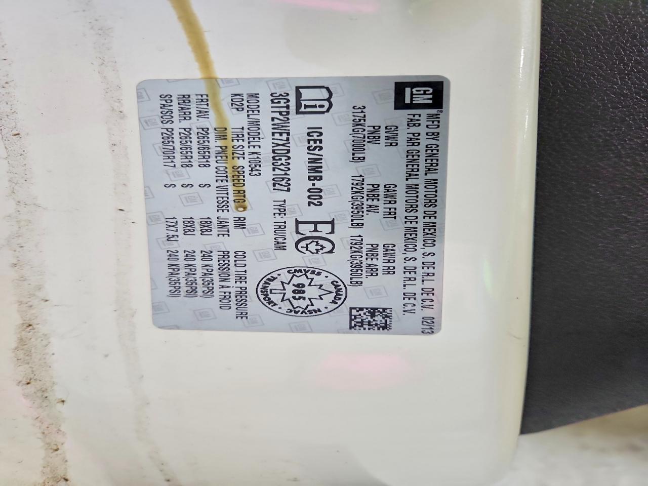 2013 GMC Sierra K1500 SLT