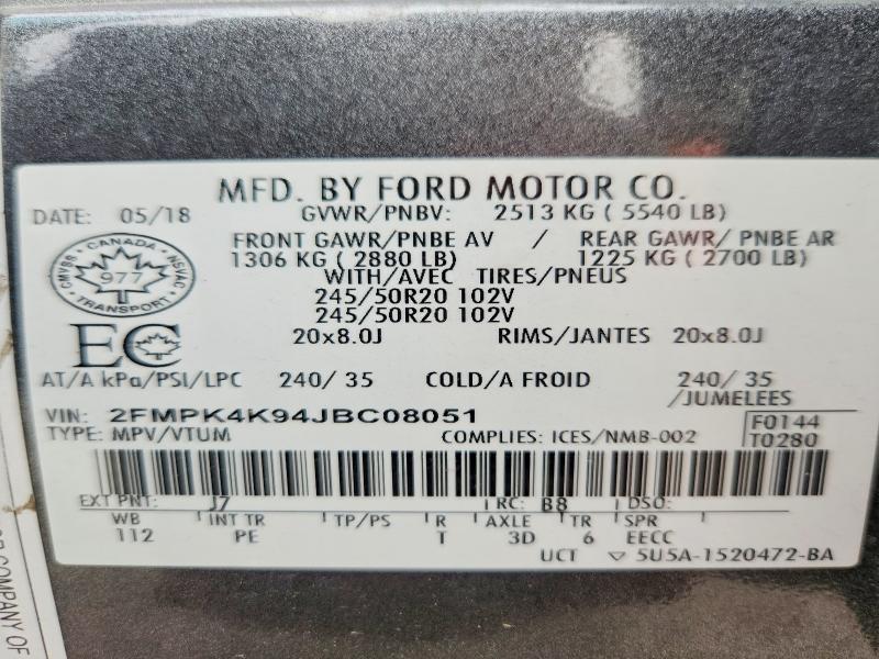 2018 Ford Edge Titanium