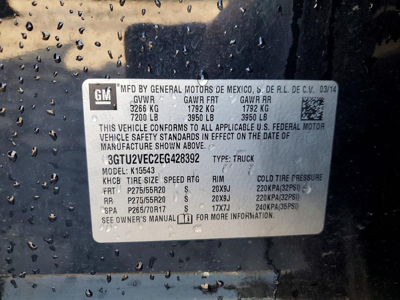 2014 GMC Sierra K1500 SLT