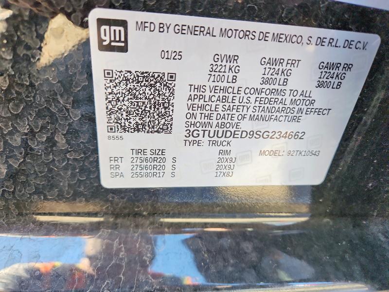 2025 GMC Sierra K1500 SLT