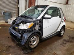 Smart salvage cars for sale: 2015 Smart Fortwo Pure