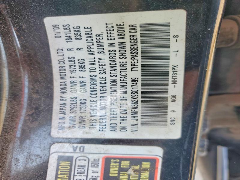 2009 Honda Civic Hybrid