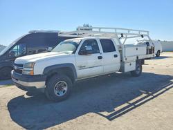 Chevrolet salvage cars for sale: 2006 Chevrolet Silverado Flatbed Truck