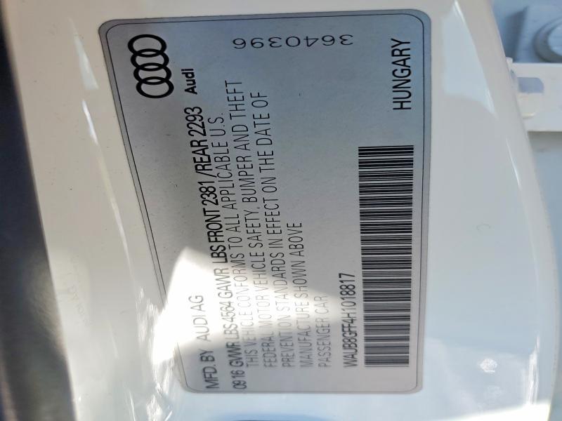 2017 Audi A3 Premium