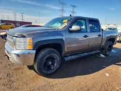 Chevrolet Silverado K1500 lt salvage cars for sale: 2012 Chevrolet Silverado K1500 lt