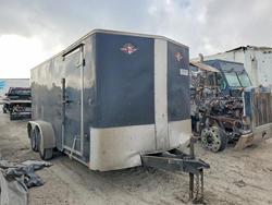 Carry-On Util Trailer salvage cars for sale: 2021 Carry-On Y ON 7X16CGRBNB Enclosed Cargo Trailer